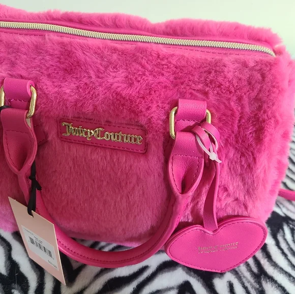 TikTok viral Juicy Couture Free Love Satchel RARE - Picture 3 of 6